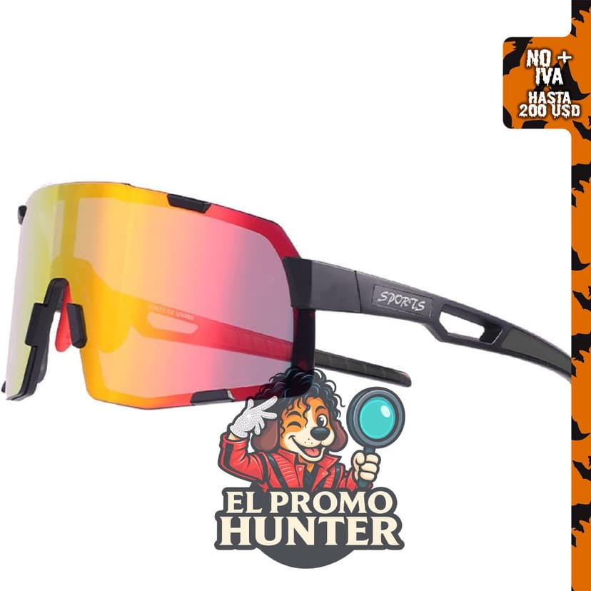 Gafas de sol deportivas con protección UV, polarizadas y no polarizadas, marco de miopía.