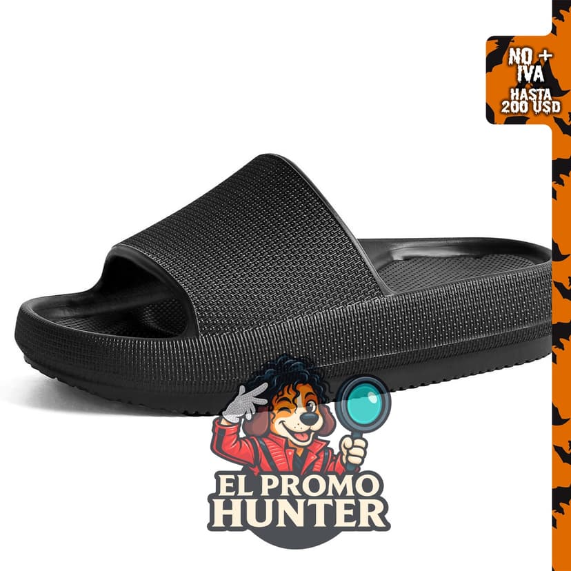 Zapatos de ducha unisex con soporte de arco y agujeros de drenaje.
