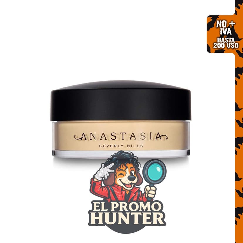 Anastasia Beverly Hills Polvo fijador suelto, ideal para fijar el maquillaje.