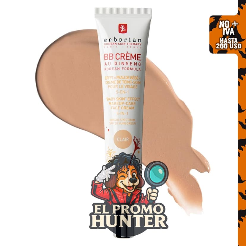 Erborian BB Crema Matte Beauty Balm SPF 20, crema para unificar el tono de la piel.