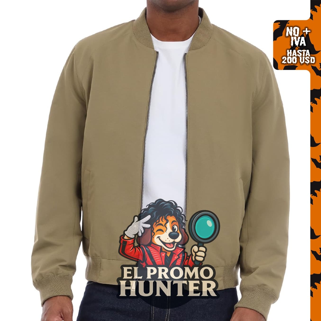 Chaqueta bomber ligera para hombre Michael Kors, resistente al viento y al agua.