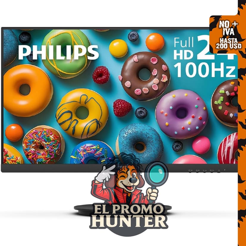Monitor Philips FHD de 27" (68.6 cm) 100Hz VA VESA Eye Care.