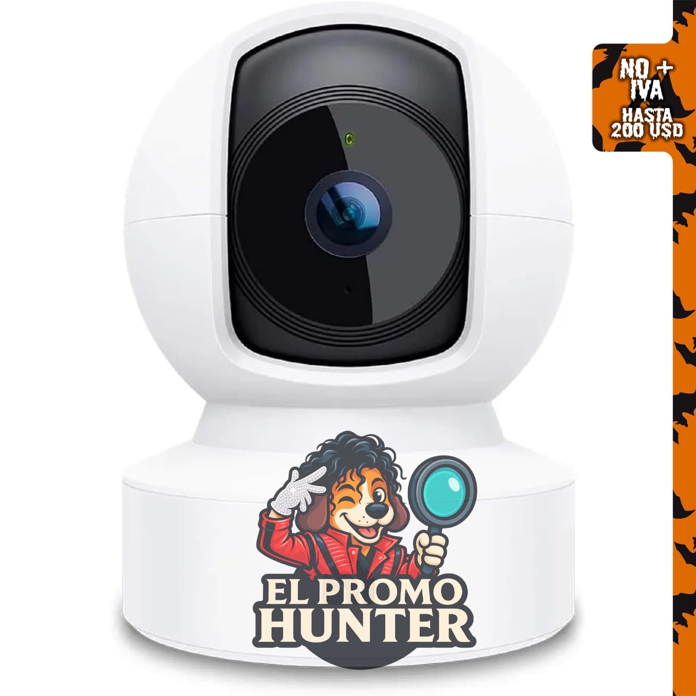 Kasa 1080p Cámara de seguridad con cable Pan/Tilt para interiores.
