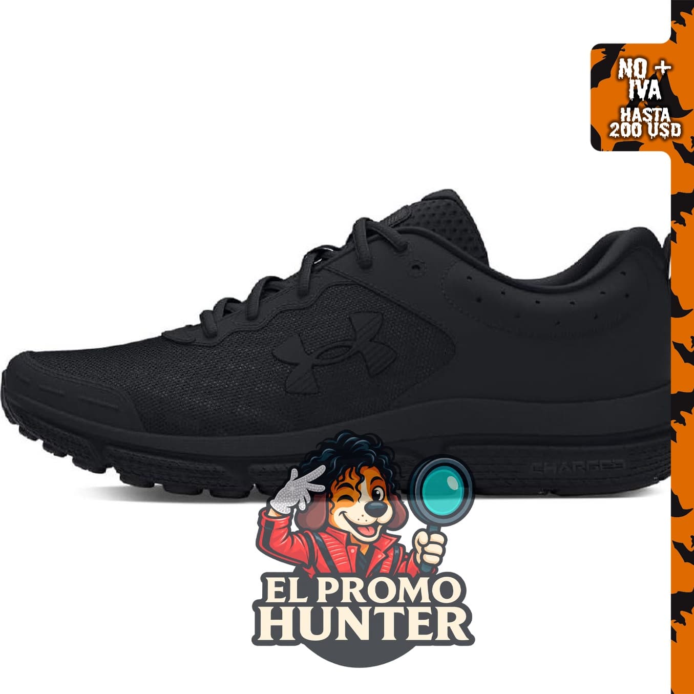Under Armour Men's Charged Assert 10 Shoes, calzado deportivo para hombre.