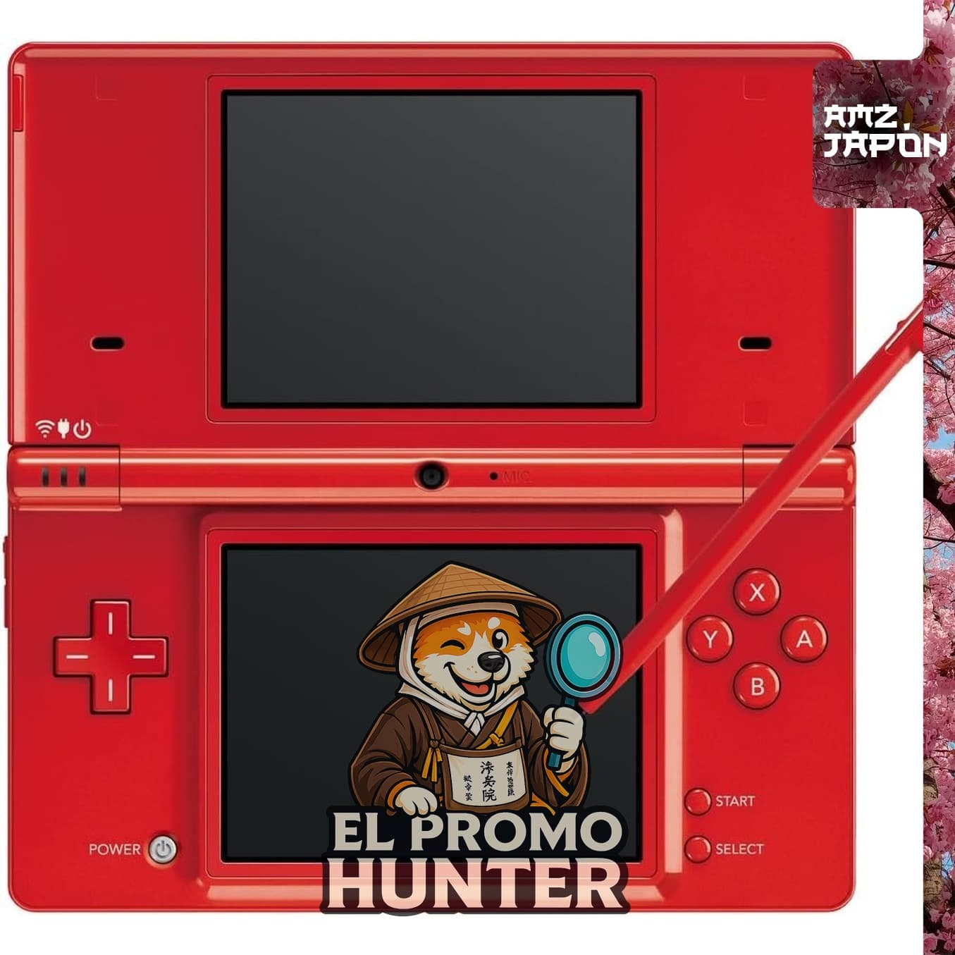 Nintendo DSi Rojo, consola portátil de videojuegos.