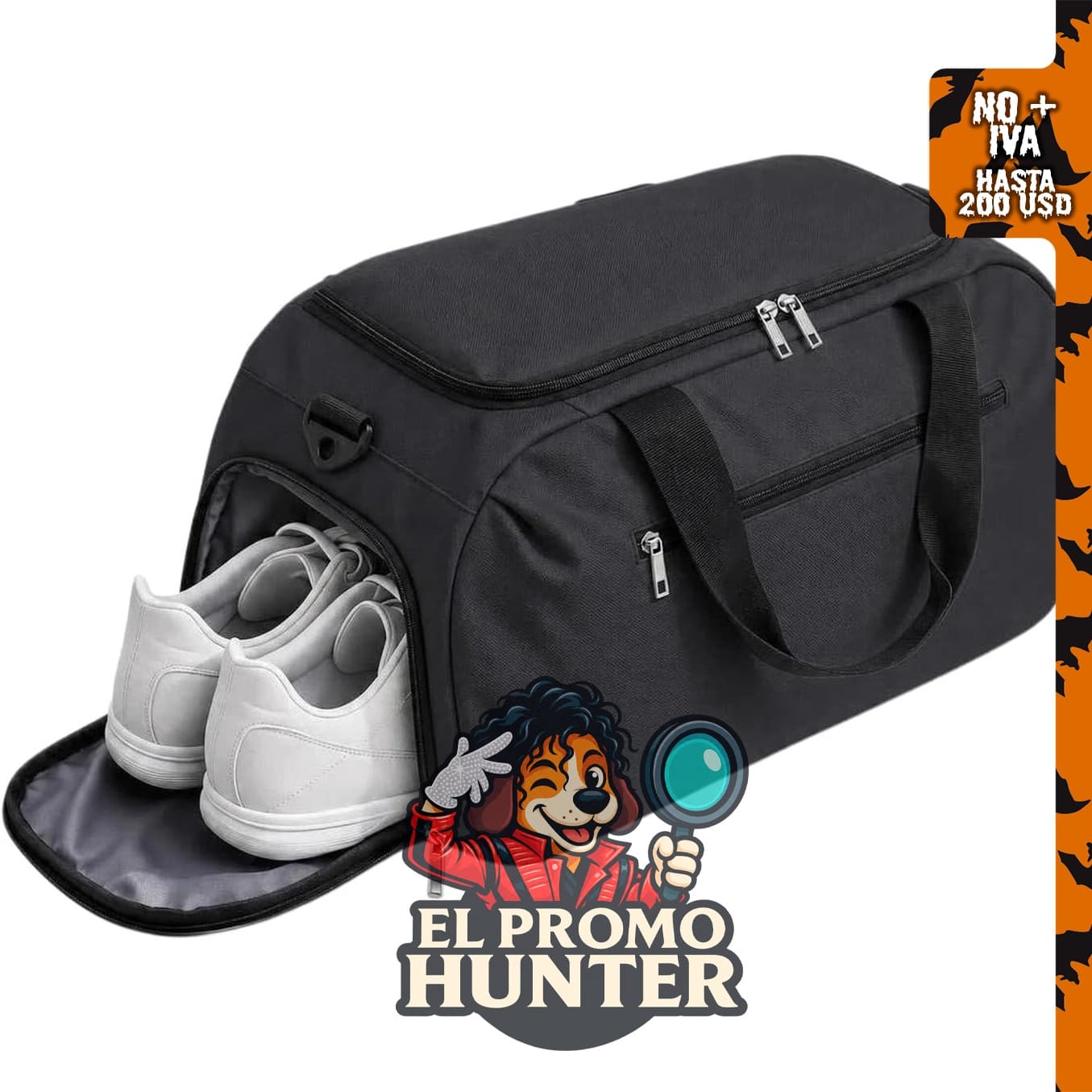 Bolsa de fútbol Tsctswk con compartimento para zapatos, diseñada para viajes.
