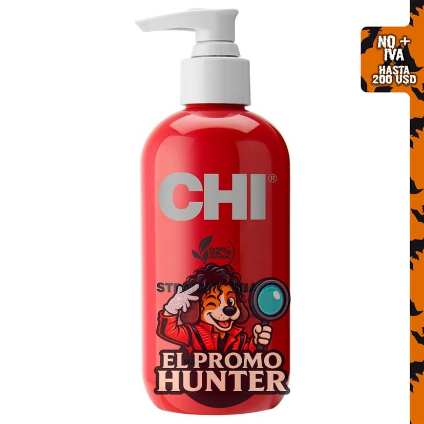 CHI Crema de peinado alisadora Straight Guard, 8.5 oz (240 ml).