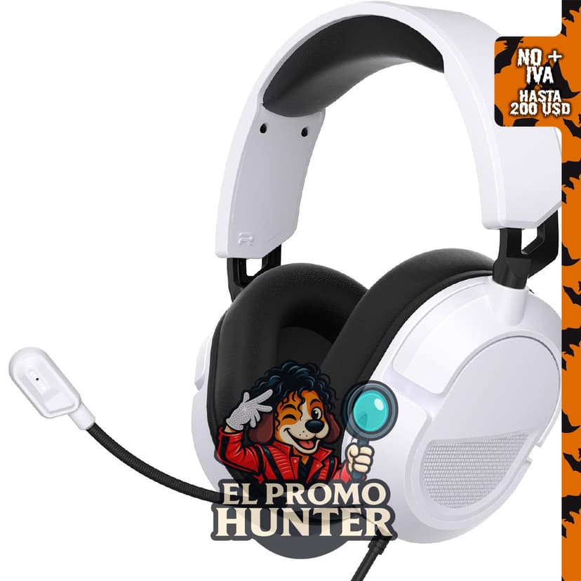 AOC Wired Gaming Headset para Xbox, PS5 y PC, micrófono HD, sonido estéreo, cable de 79 in (200 cm).