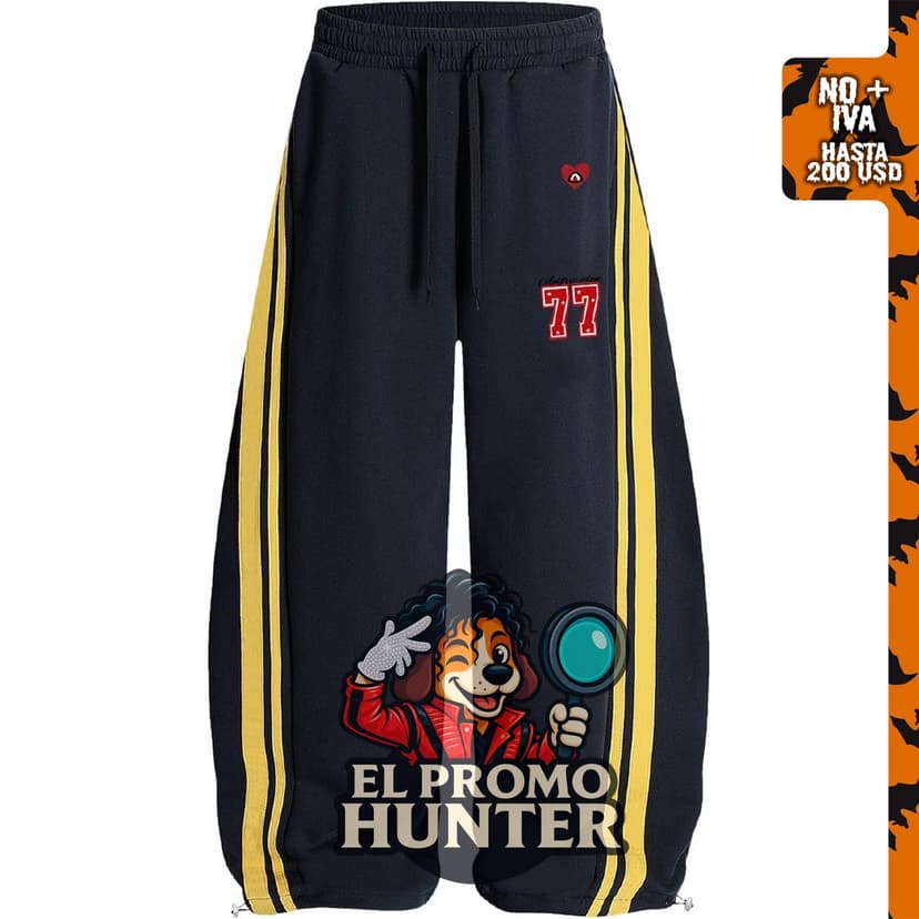 Aelfric Eden Pantalones de sudor para hombre, estilo barril, con tirantes laterales y cintura elástica.