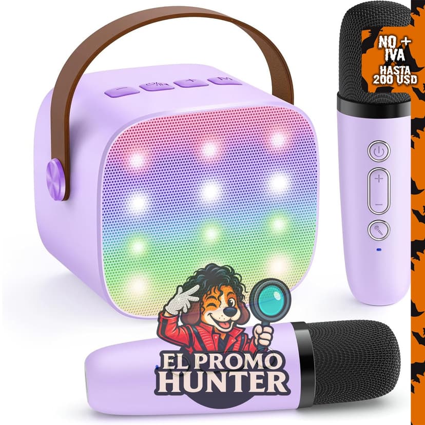 YLL Máquina de karaoke para niños, diseñada para uso infantil.