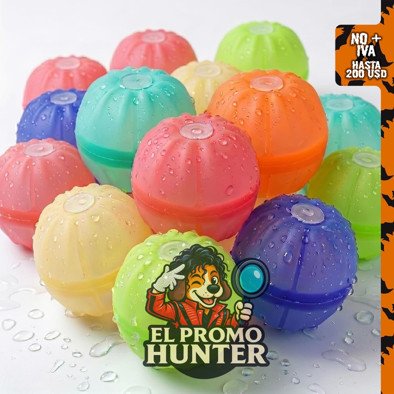 14 globos de agua reutilizables, bolas de agua de llenado rápido autosellantes para juegos acuáticos.
