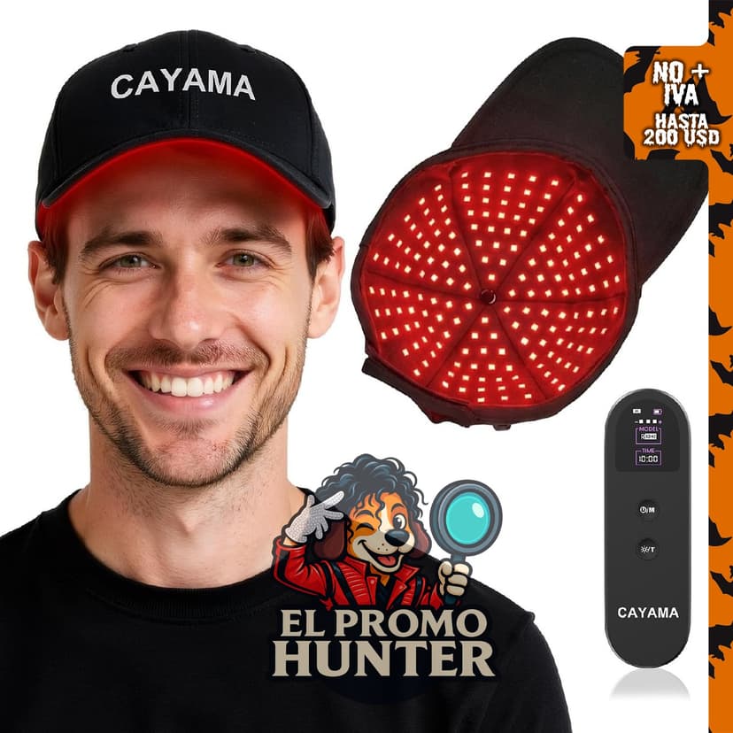 Terapia de luz roja premium para el crecimiento del cabello, gorra láser para hombres y mujeres.