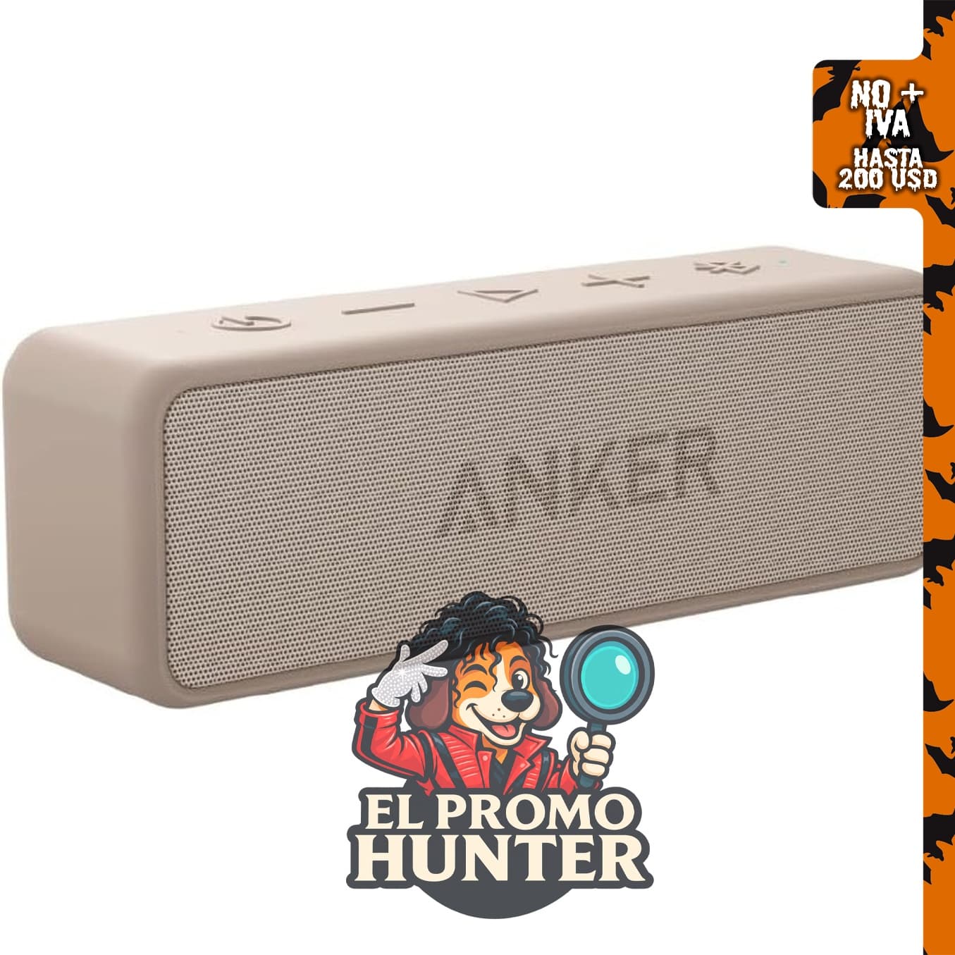 Anker Soundcore 2 Altavoz Bluetooth portátil con 24 horas de reproducción.
