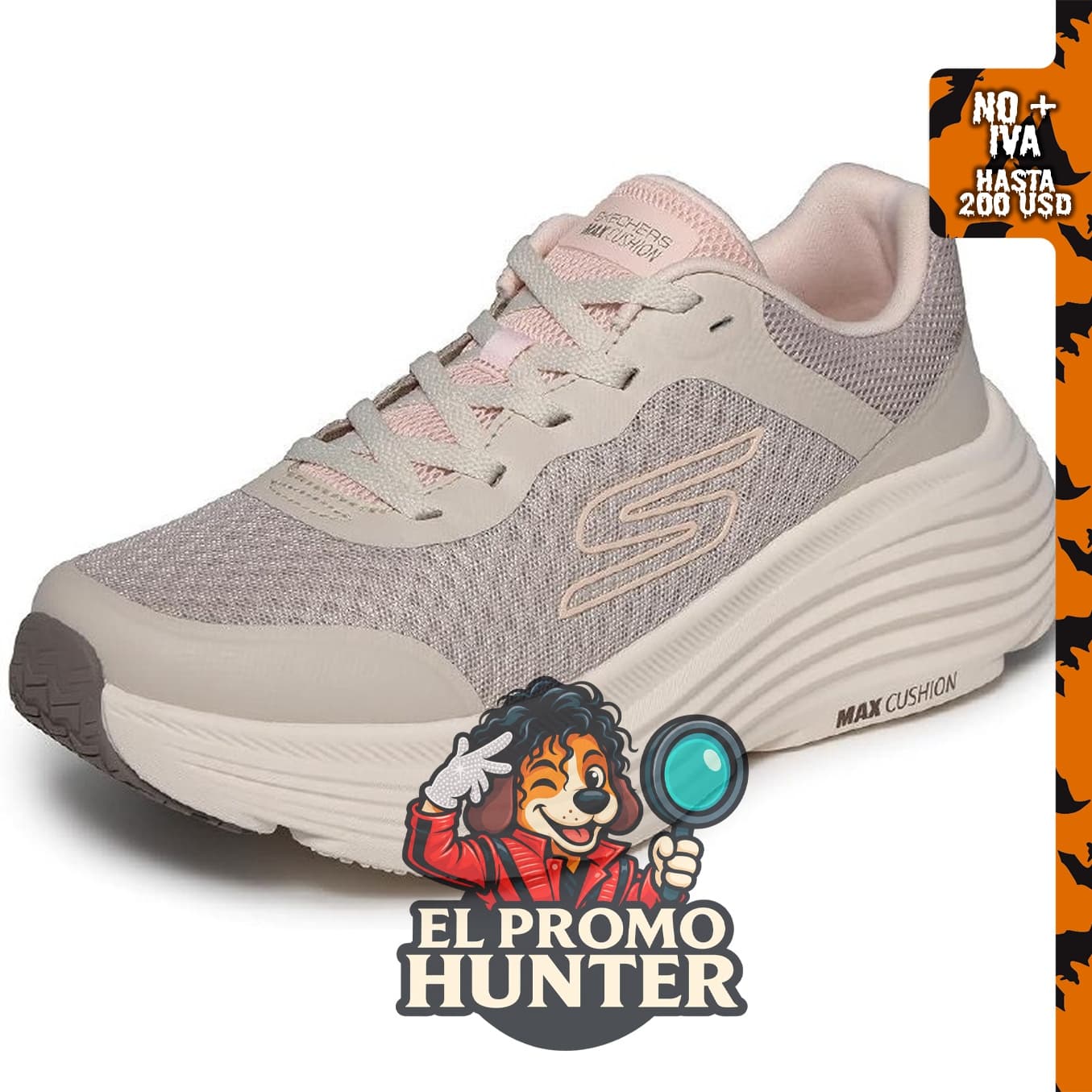 Skechers Women's Max Cushioning Endeavour, calzado para mujer con máxima amortiguación.