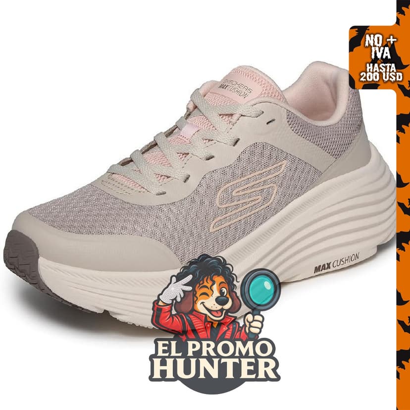 Skechers Women's Max Cushioning Endeavour, calzado para mujer con máxima amortiguación.