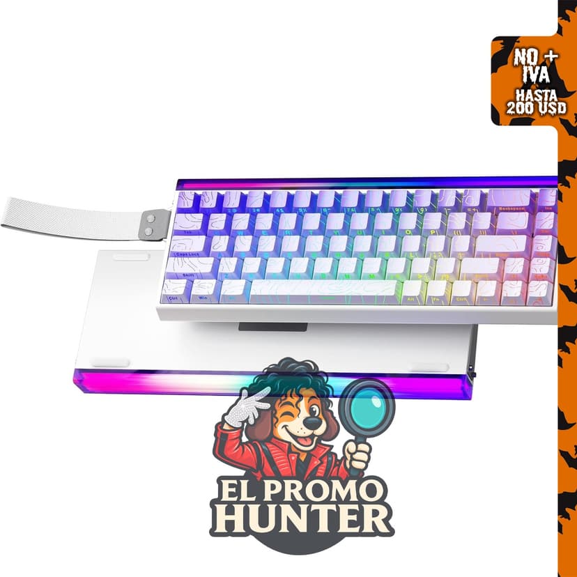 Aula Hero 68 HE Hall Effect Teclado para juegos con cable, 68 teclas.