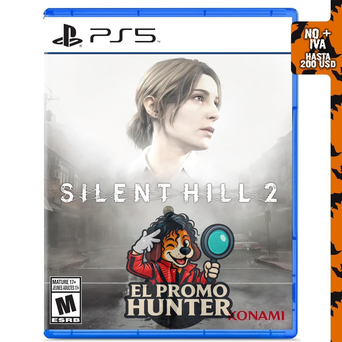 Silent Hill 2 para PlayStation 5, videojuego de terror psicológico.