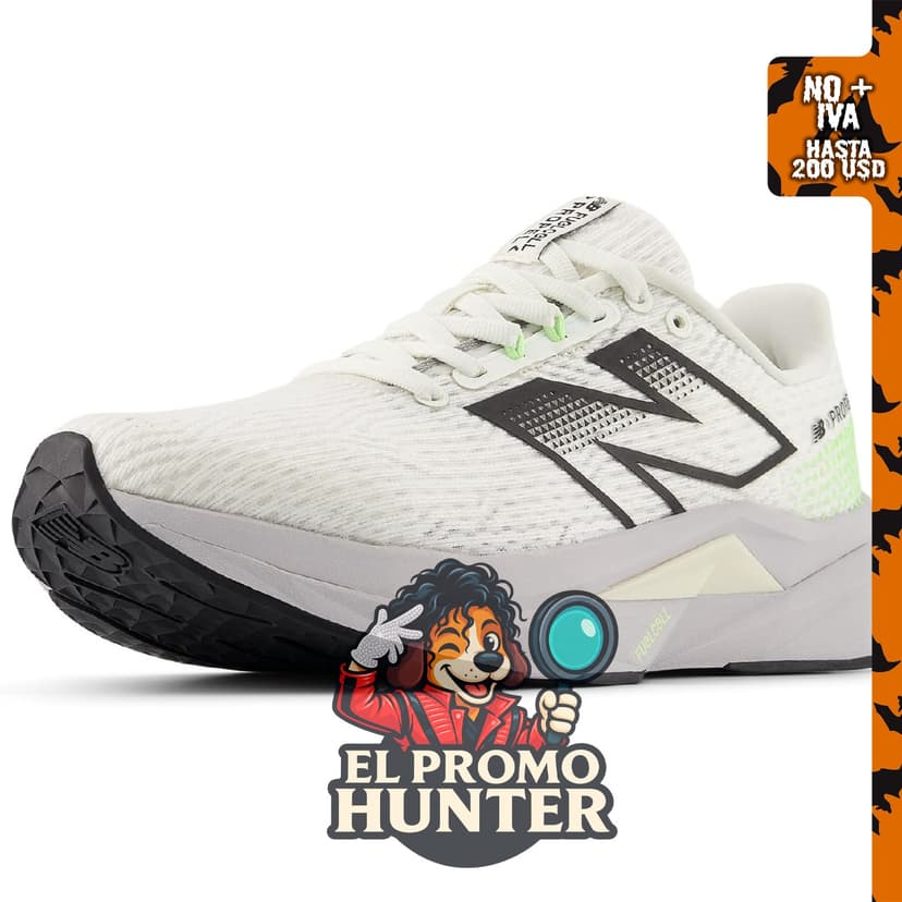 New Balance FuelCell Propel V5 para mujer, zapato deportivo con tecnología de amortiguación.