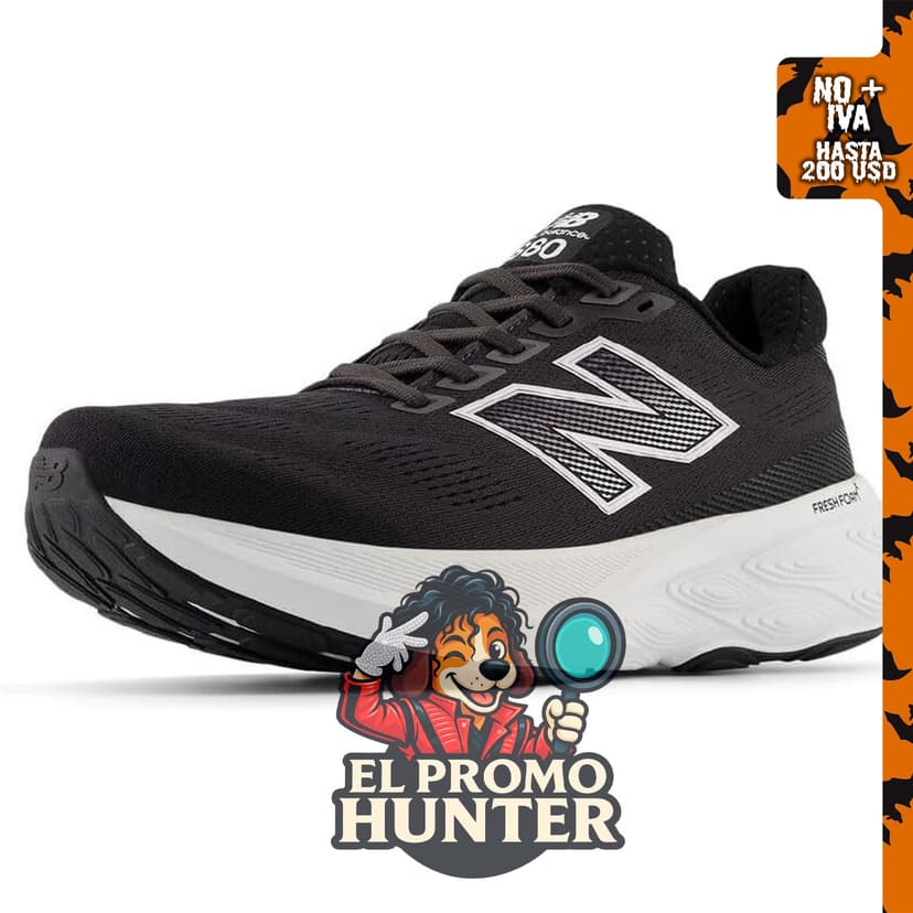 New Balance Fresh Foam X 880v15 para hombre, zapatillas deportivas con tecnología de amortiguación.