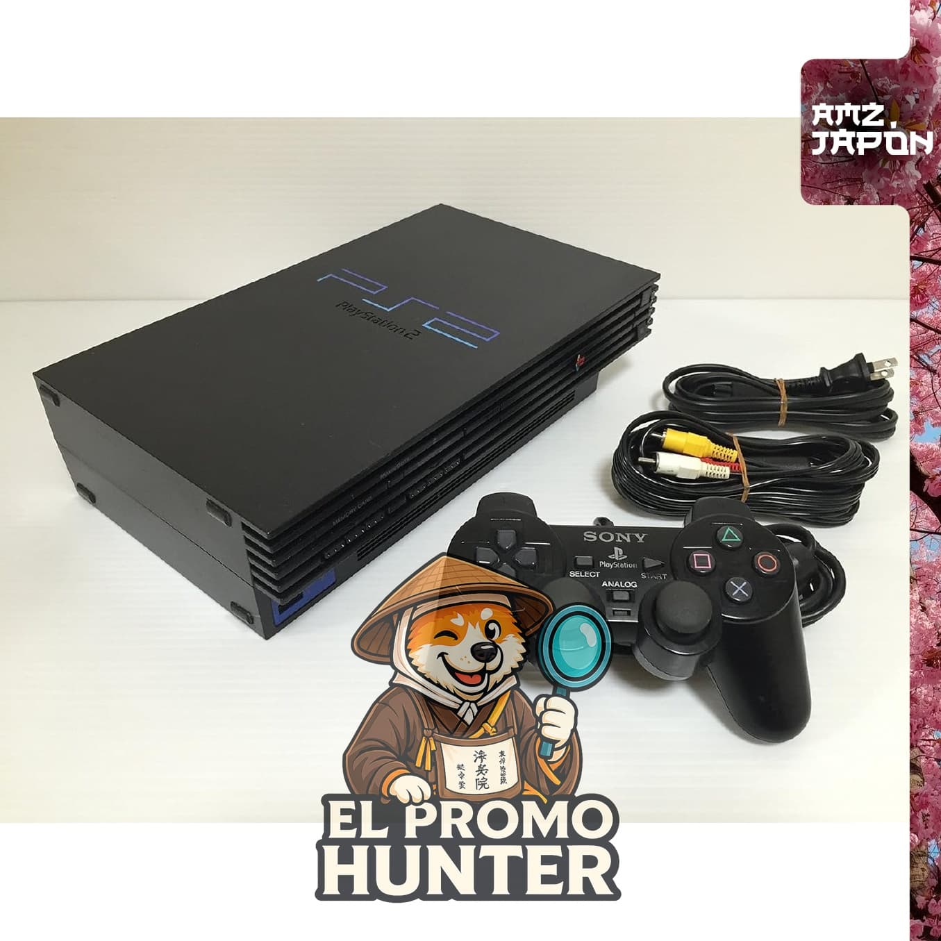 Consola de videojuegos PlayStation 2 de SONY MUSIC.