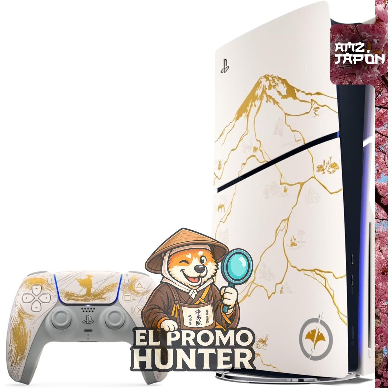 PlayStation 5 "Ghost of Yōtei" Gold Limited Edition (CFIJ-10029)