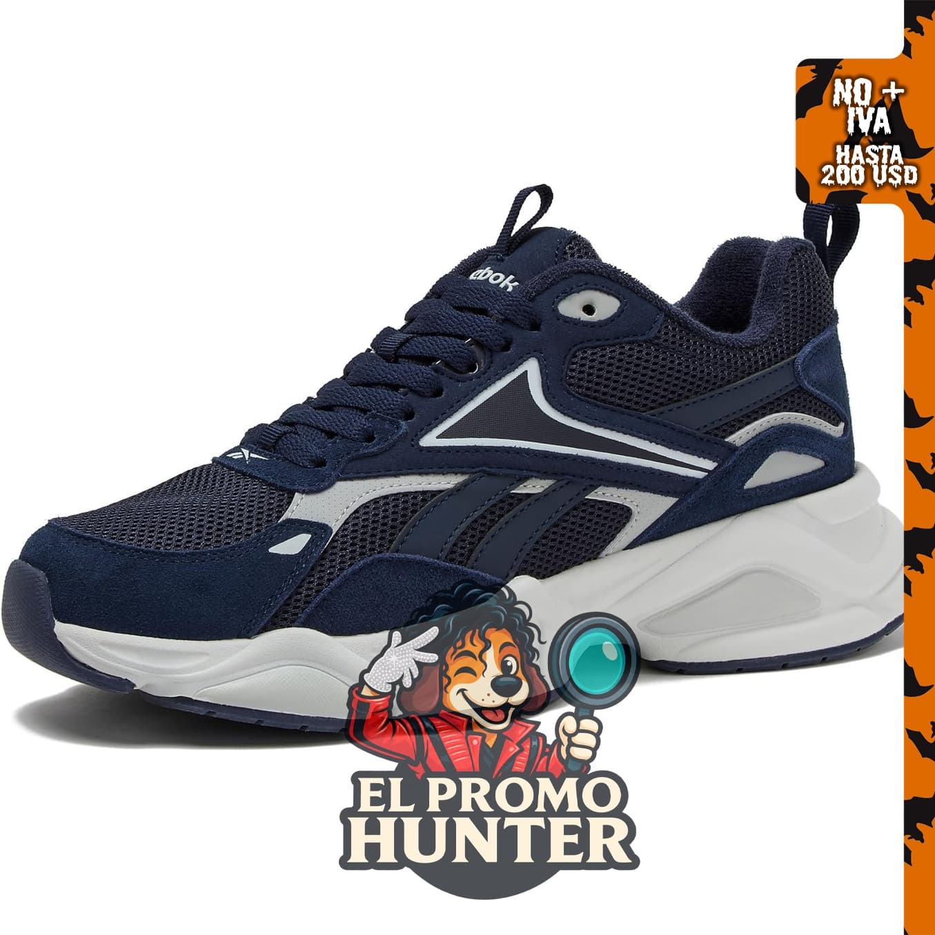 Reebok Power Fury - Tenis deportivos para hombre.