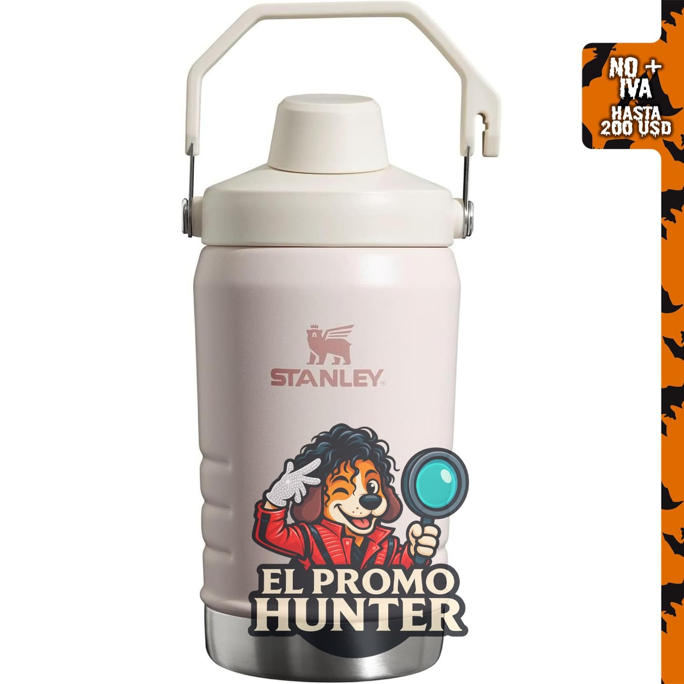 Stanley IceFlow - Jarra de flujo rápido de 40 oz (1.18 L) en cuarzo rosa.