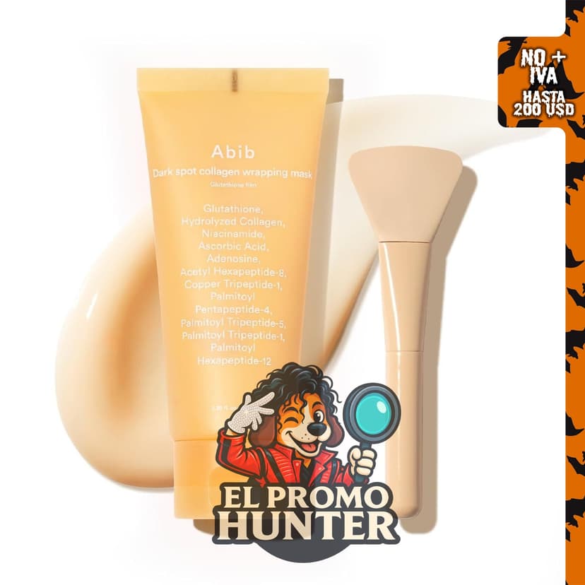 Abib Dark Spot - Máscara de colágeno para envolver durante la noche, 100 ml.