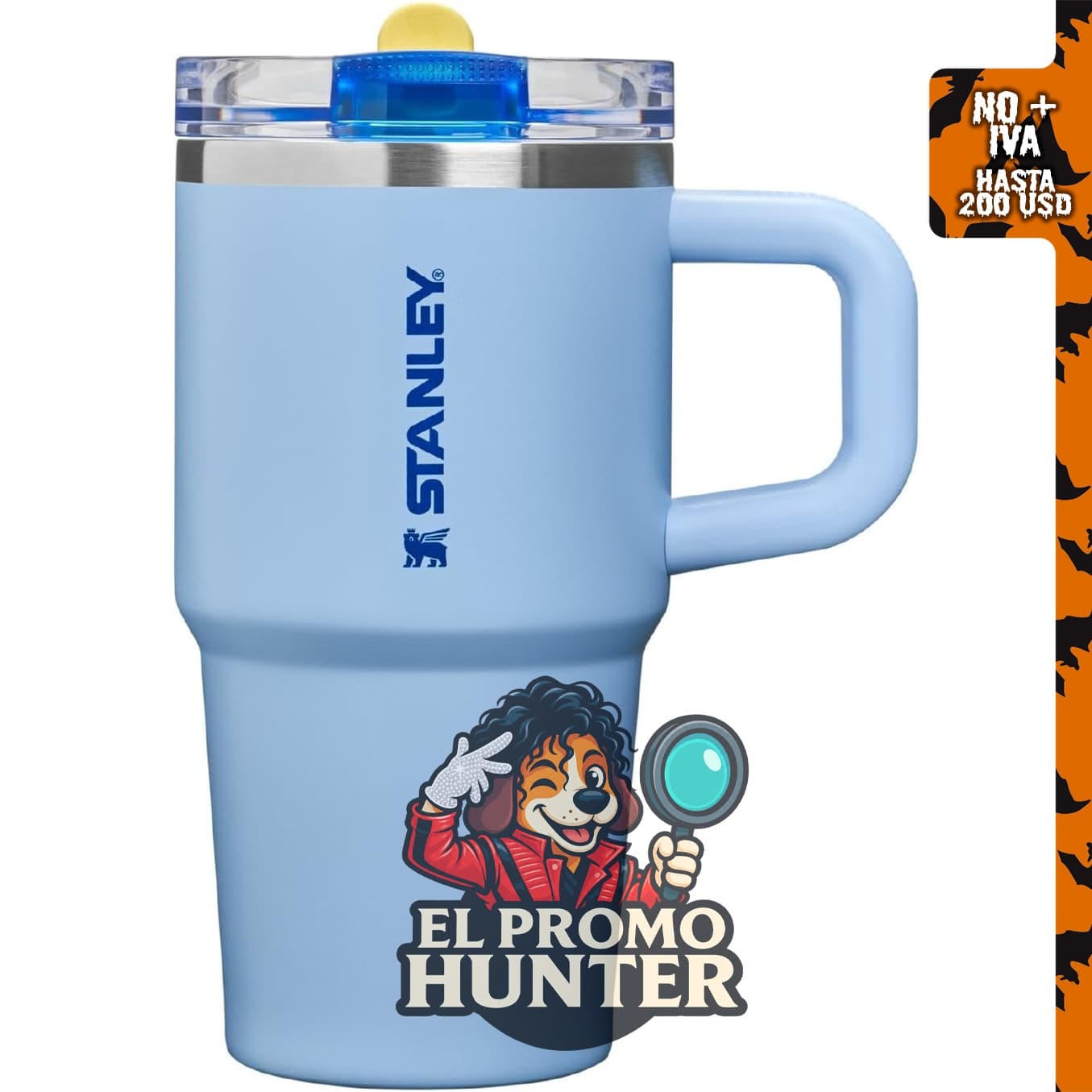 STANLEY Quencher ProTour - Vaso con pajilla de 20 oz (591 ml), color azul almirante.
