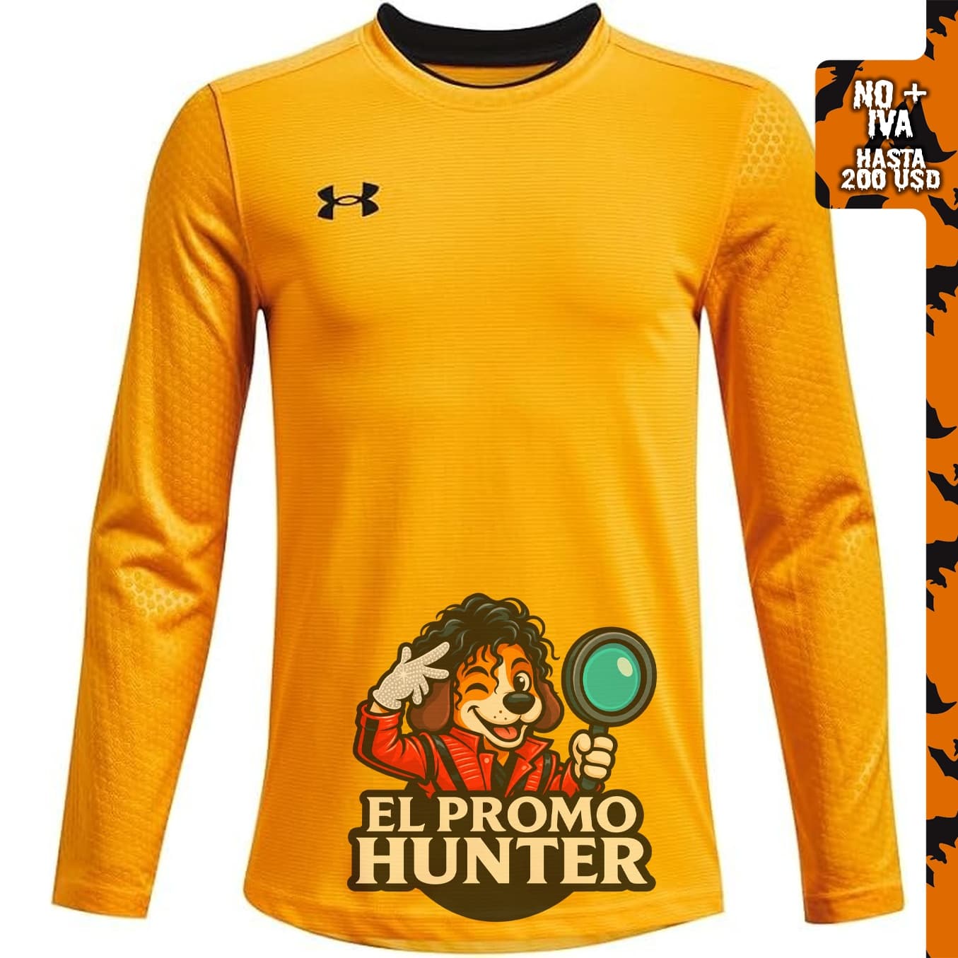 Under Armour Jersey de portero Wall para niños, prenda específica para fútbol.