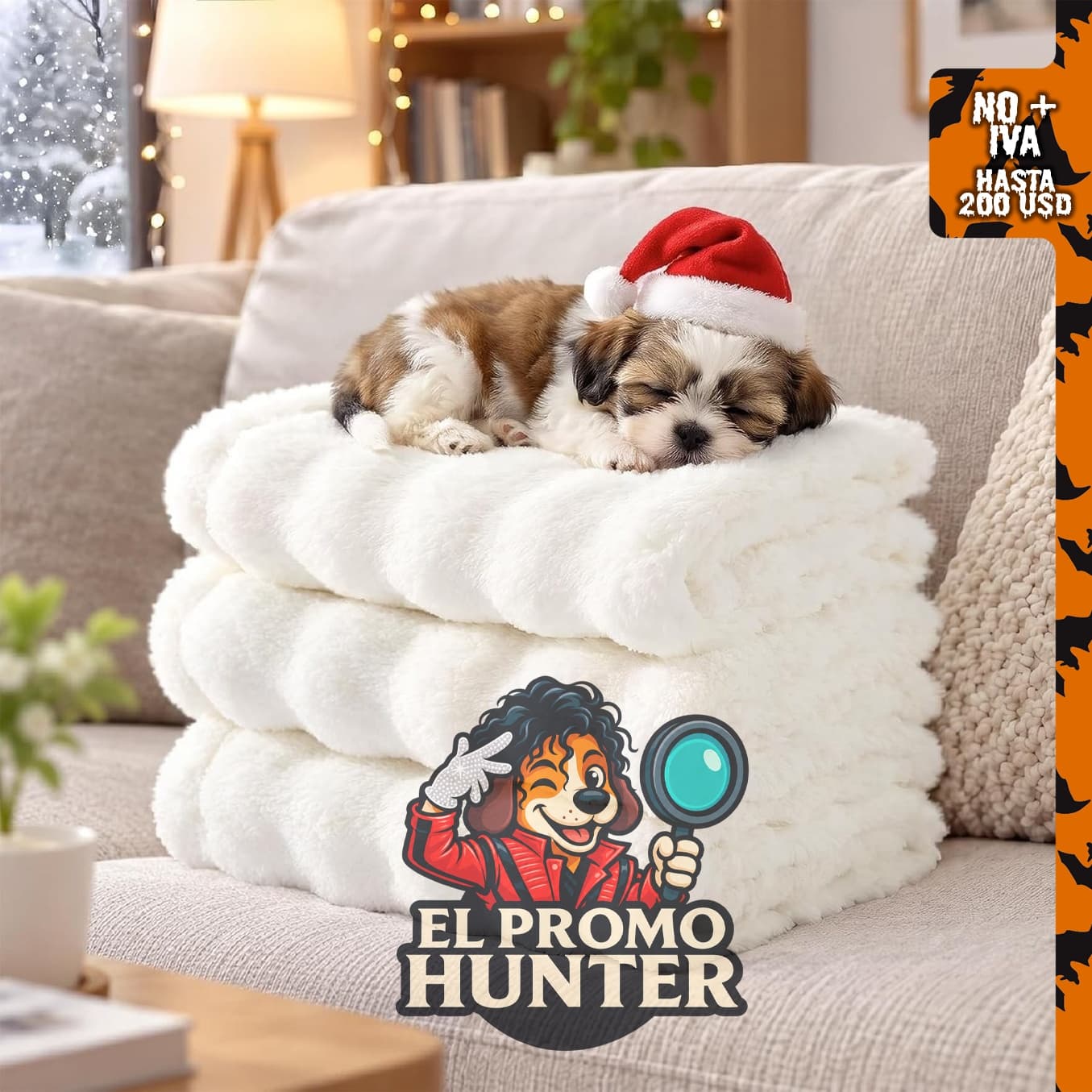 Bedsure Cloud Bubble - Manta para perros pequeños, adecuada para cachorros.