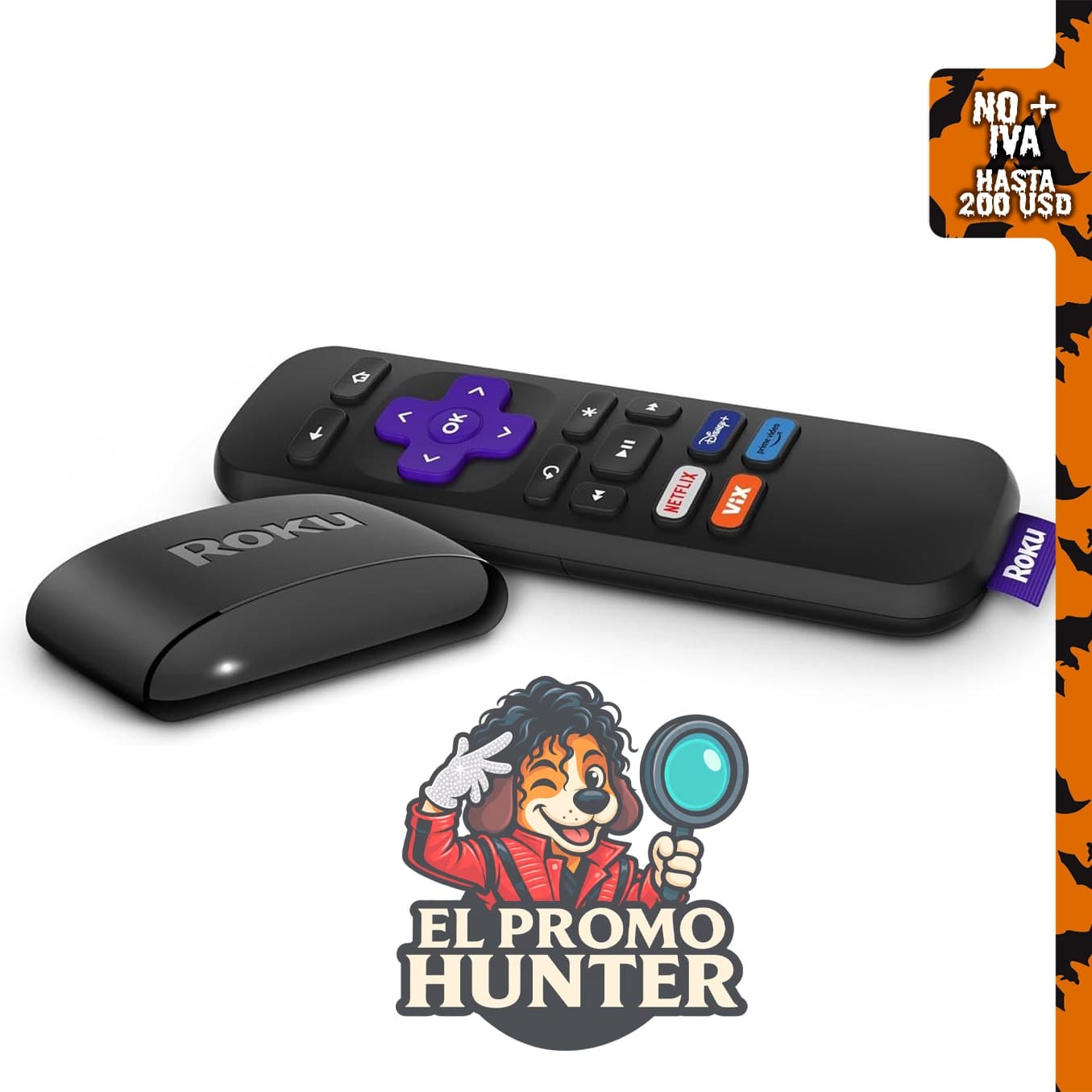 Roku Express Dispositivo de Streaming HD para TV.
