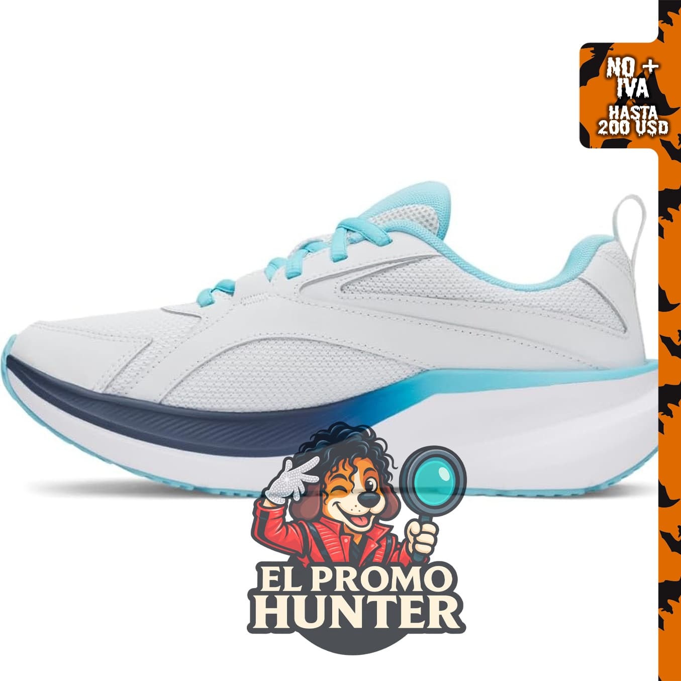 Tenis de correr Under Armour Charged Assert 11 para mujer.