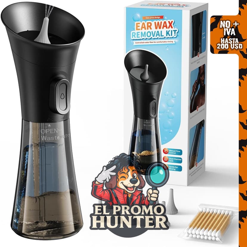 Kit de eliminación de cera de oído Gywwn, limpiador manual para el cuidado del oído.