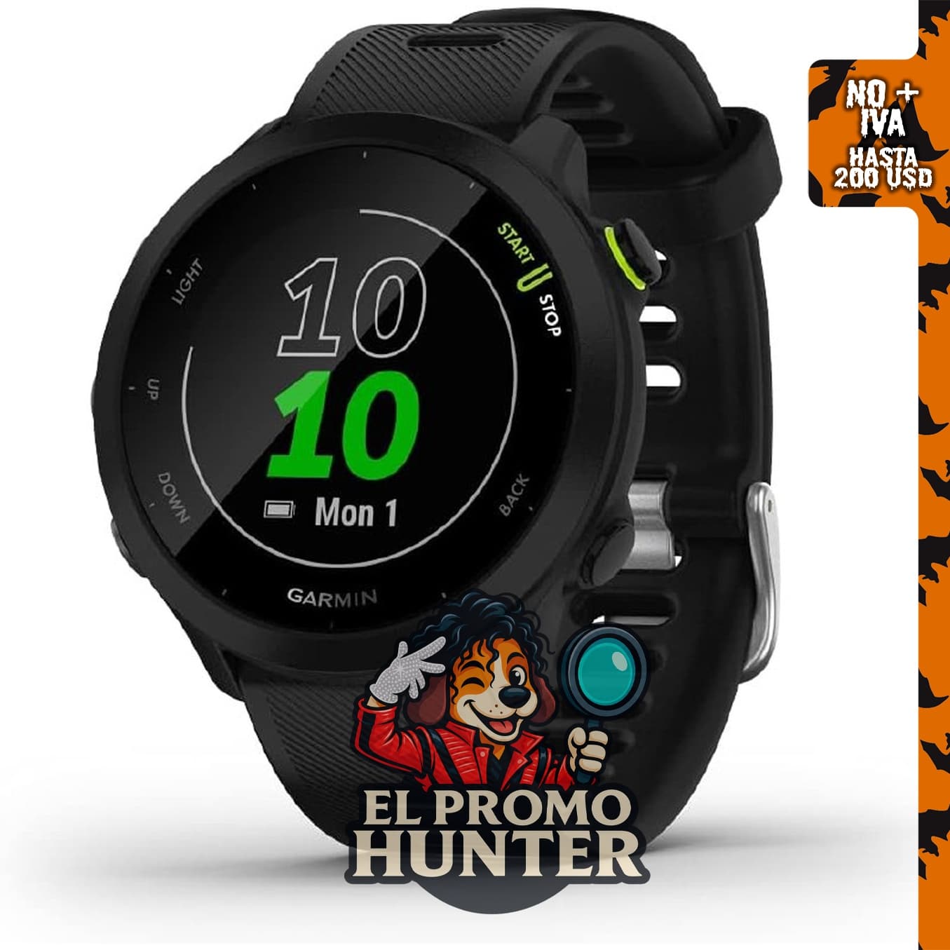 Garmin Forerunner 55, reloj para correr con GPS con entrenamientos diarios.