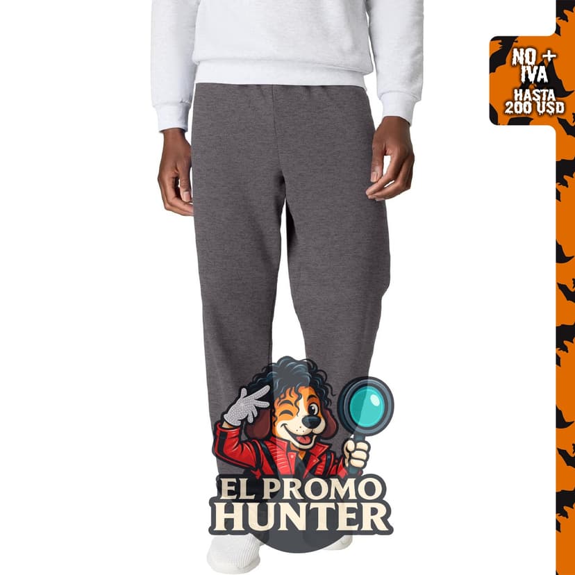 Hanes EcoSmart pantalones deportivos para hombre, tipo jogger con bajos ajustados.