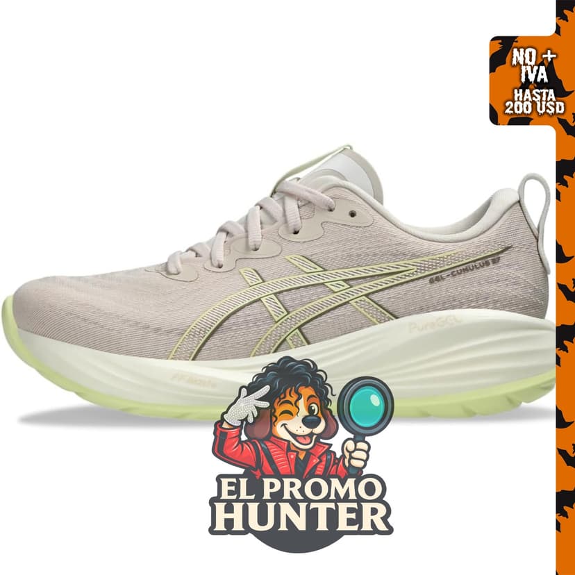 Zapatillas Asics Gel-Cumulus 27 para correr, diseñadas para mujer.