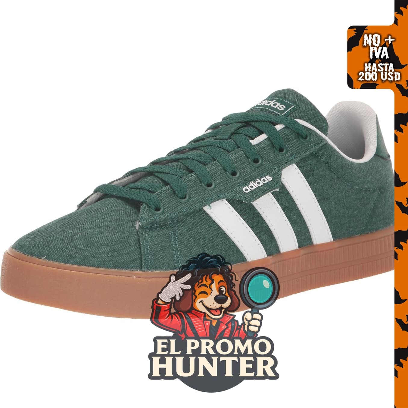 adidas Daily 3.0 - Tenis estilo skater para hombre.
