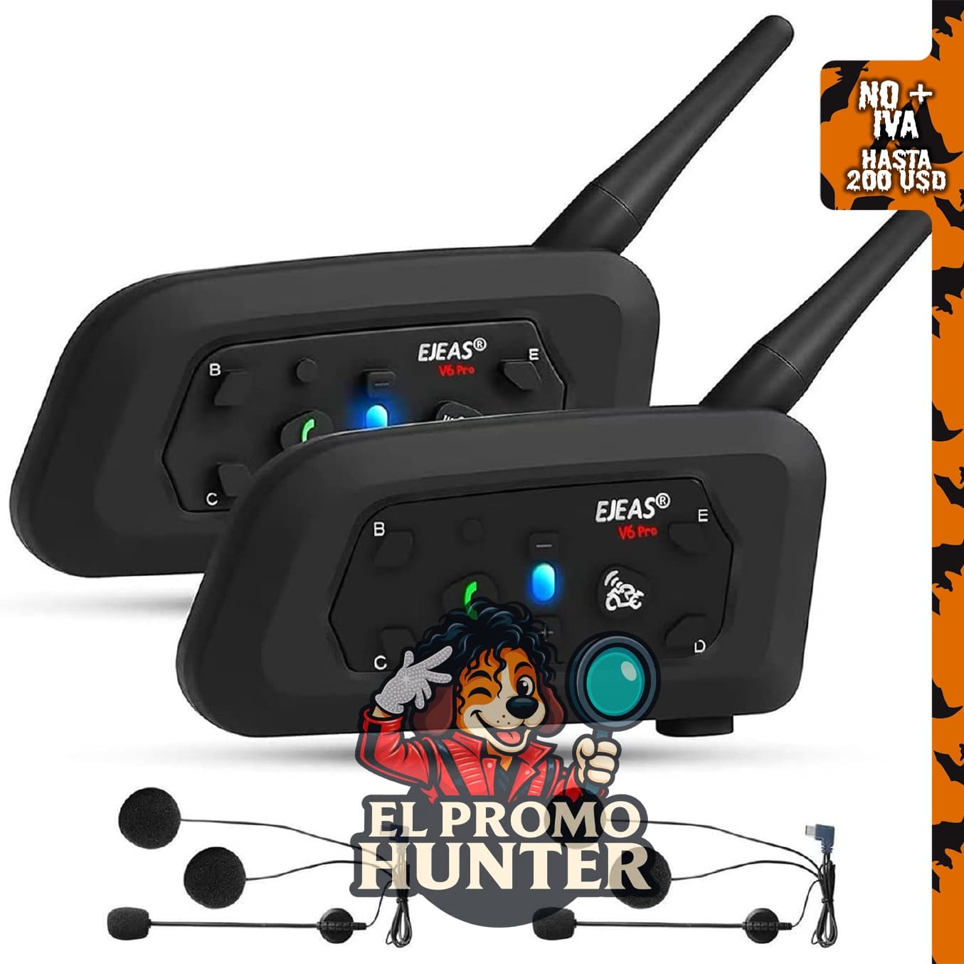 EJEAS V6 Pro, accesorio electrónico para vehículos.