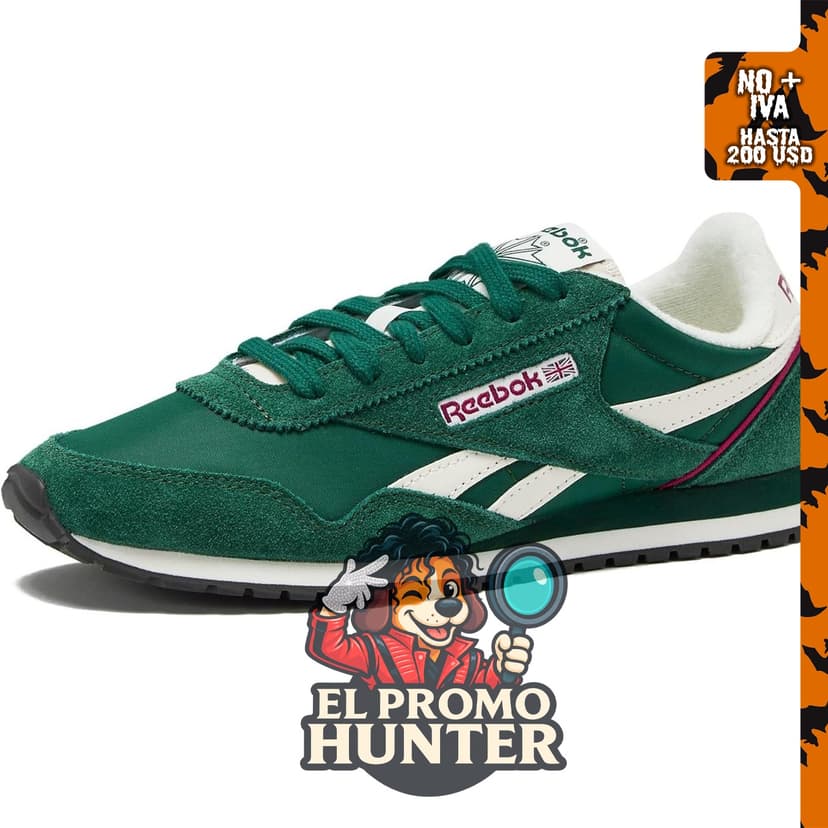 Reebok Tenis clásicos AZ Legacy para mujer, zapatos deportivos casuales.