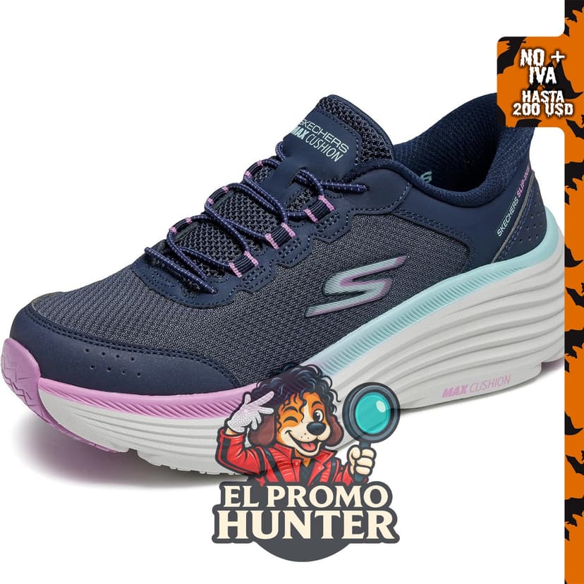 Skechers Women's Hands Free Slip-ins Max Cushioning Endeavour - Zapatilla para mujer.