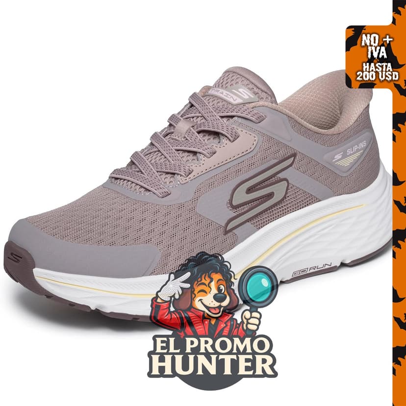 Skechers Go Run Consistent 3, zapatos sin cordones para mujer.