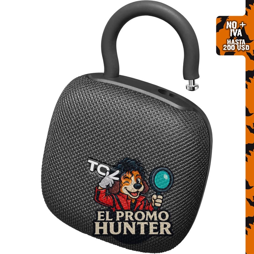 TOZO Altavoces Bluetooth portátiles PE1 con 32 horas de tiempo de reproducción.