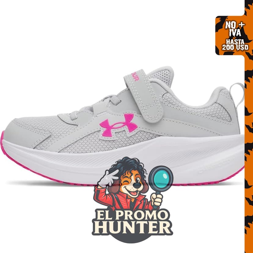 Under Armour Kids Charged Assert 11 Cierre alternativo (niño pequeño)
