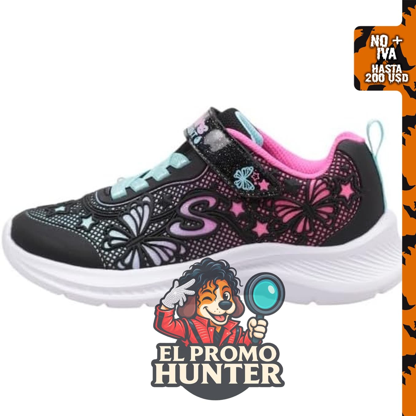 Skechers Jumpsters 2.0 para niñas, zapatos deportivos.