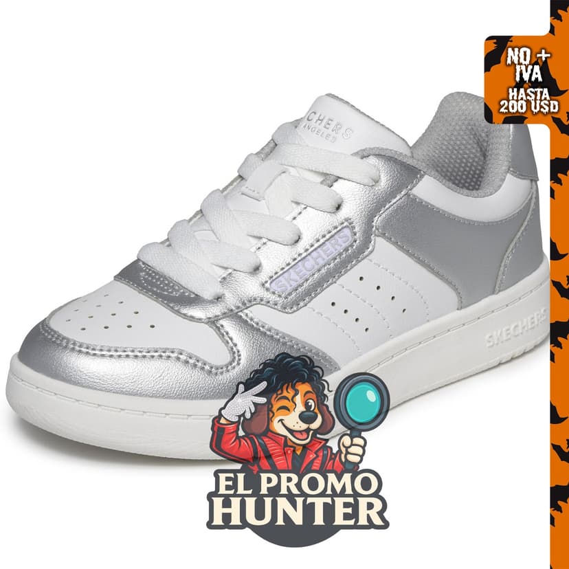 Skechers Quick Street para niñas, zapatos deportivos con diseño moderno.