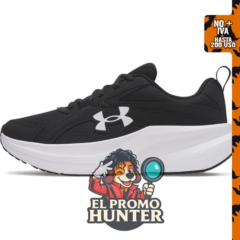 Tenis de correr Under Armour Charged Assert 11 para mujer.